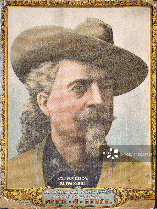 W.F.科迪上校图片素材