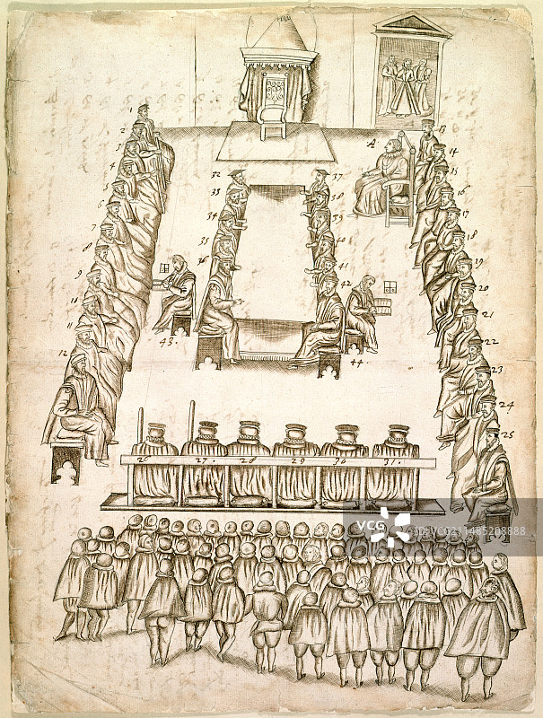 苏格兰女王玛丽的审判图片素材