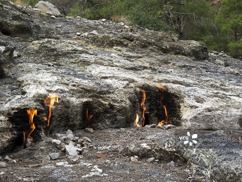 亚纳尔塔什火焰山图片素材