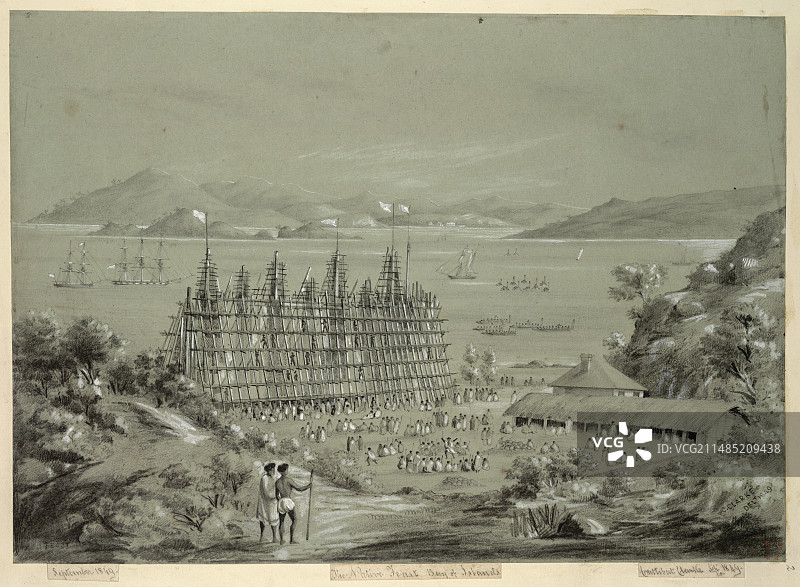 岛屿湾的本土盛宴图片素材