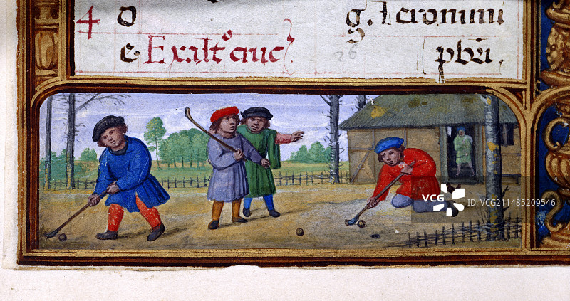 高尔夫球书图片素材