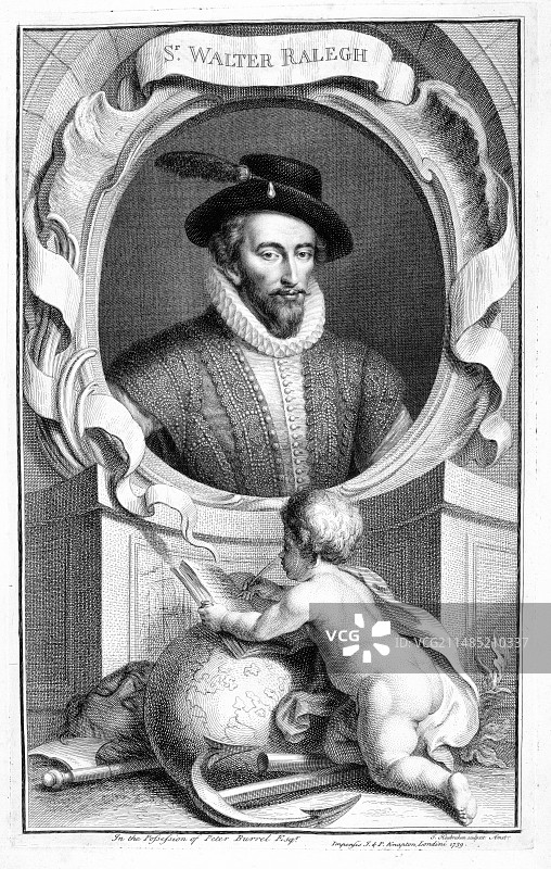 沃尔特·罗利爵士图片素材