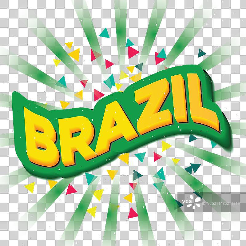 巴西国旗设计图片素材