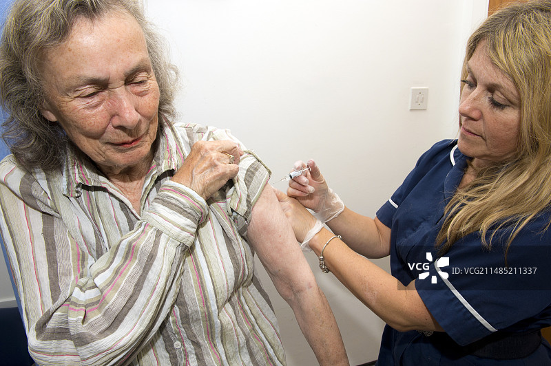 季节性流感疫苗图片素材