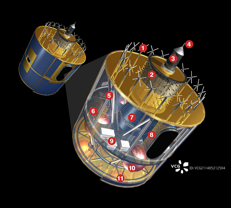 气象卫星艺术图图片素材
