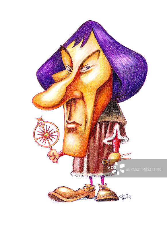 尼古拉·哥白尼，波兰天文学家图片素材