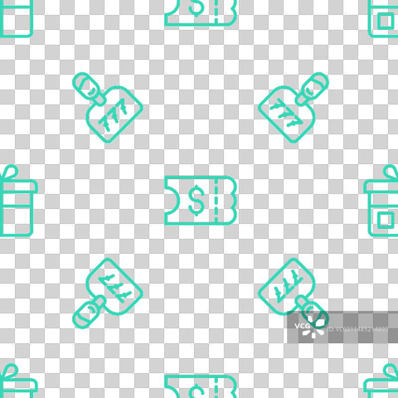 彩票幸运玩家礼品盒组合图片素材