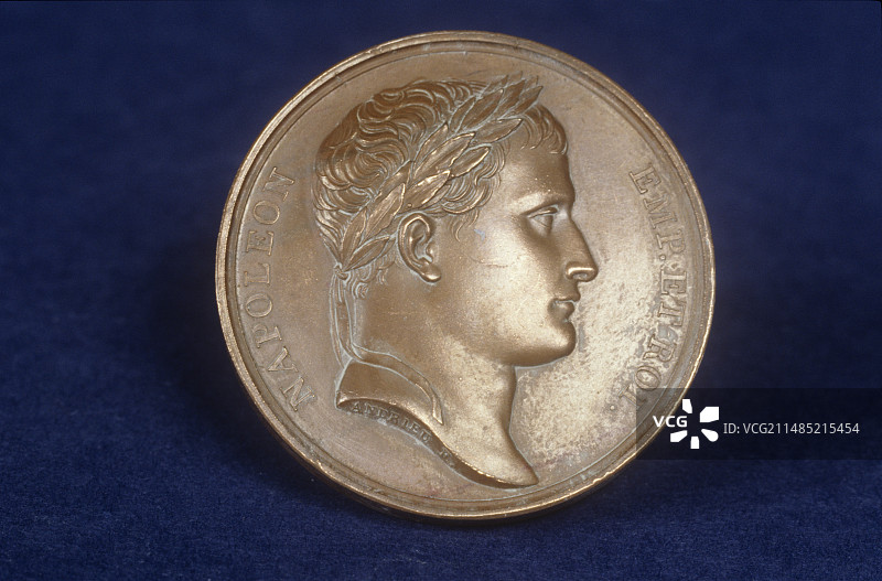 19世纪拿破仑奖章图片素材