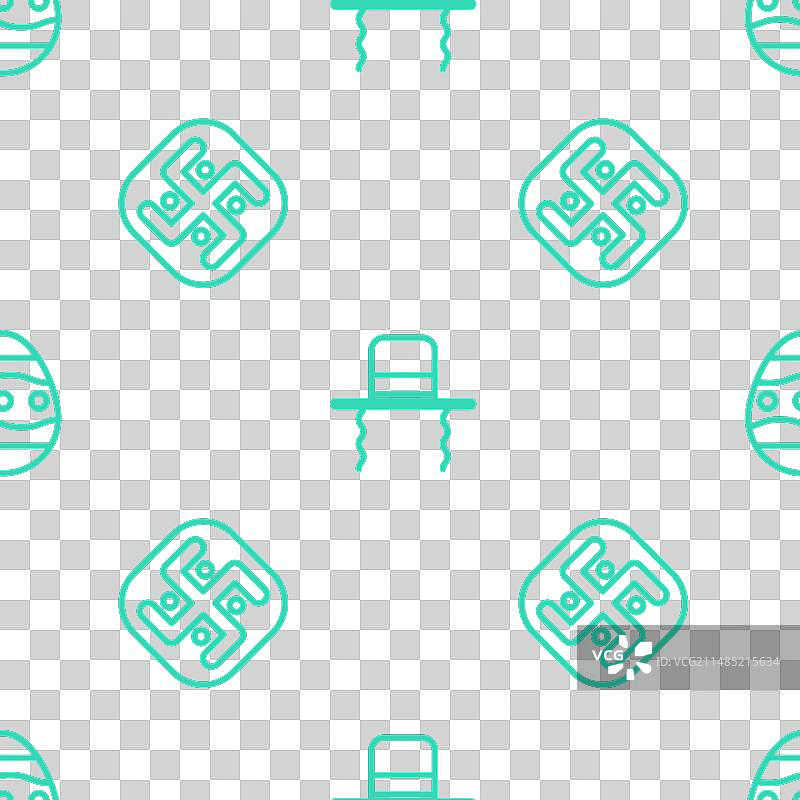 犹太教帽子鬓角线条图片素材