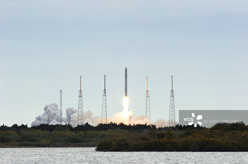 SpaceX CRS-2发射，2013年3月图片素材