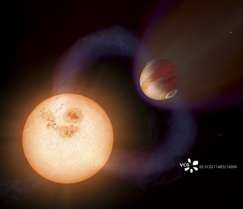 系外行星SWEEPS-10，插图图片素材