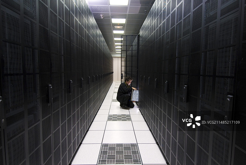 Tera-10超级计算机,法国。图片素材