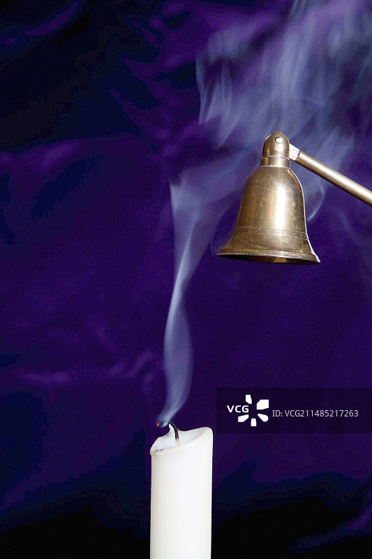 熄灭的蜡烛图片素材