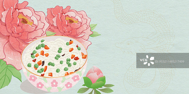 二十四节气立夏插画海报图片素材