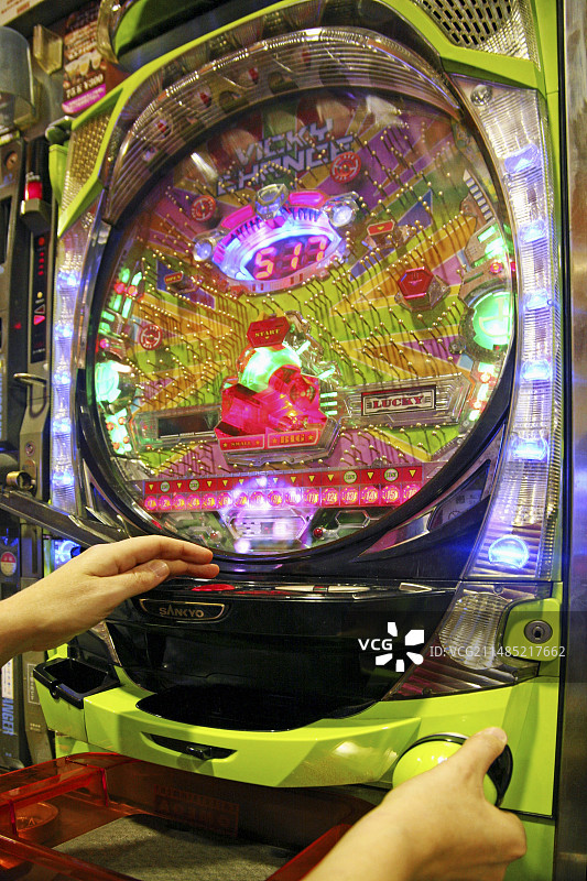 日本柏青哥游戏机图片素材