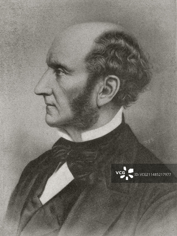 约翰·斯图尔特·密尔，英国改革家图片素材