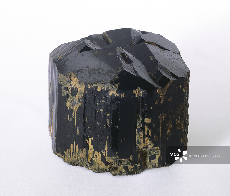 黑电气石标本图片素材