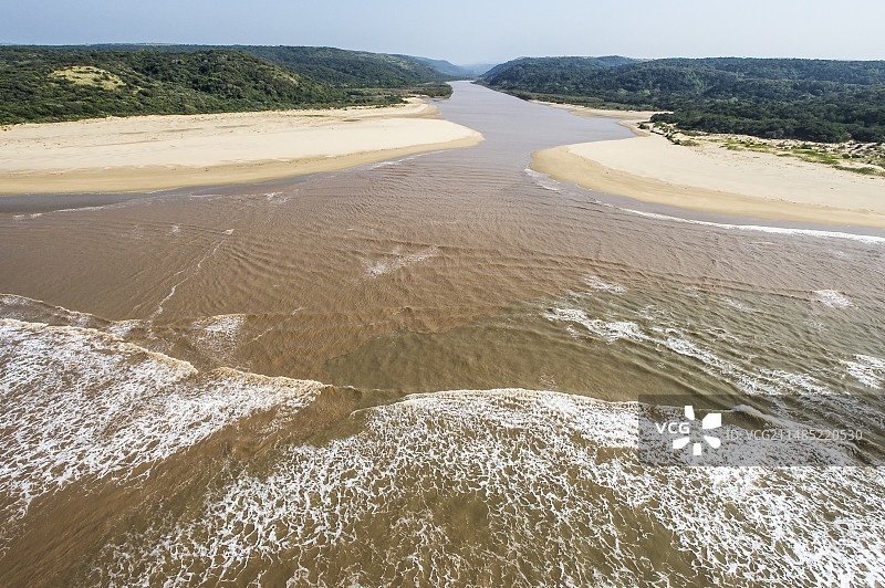 南非姆巴谢河口图片素材