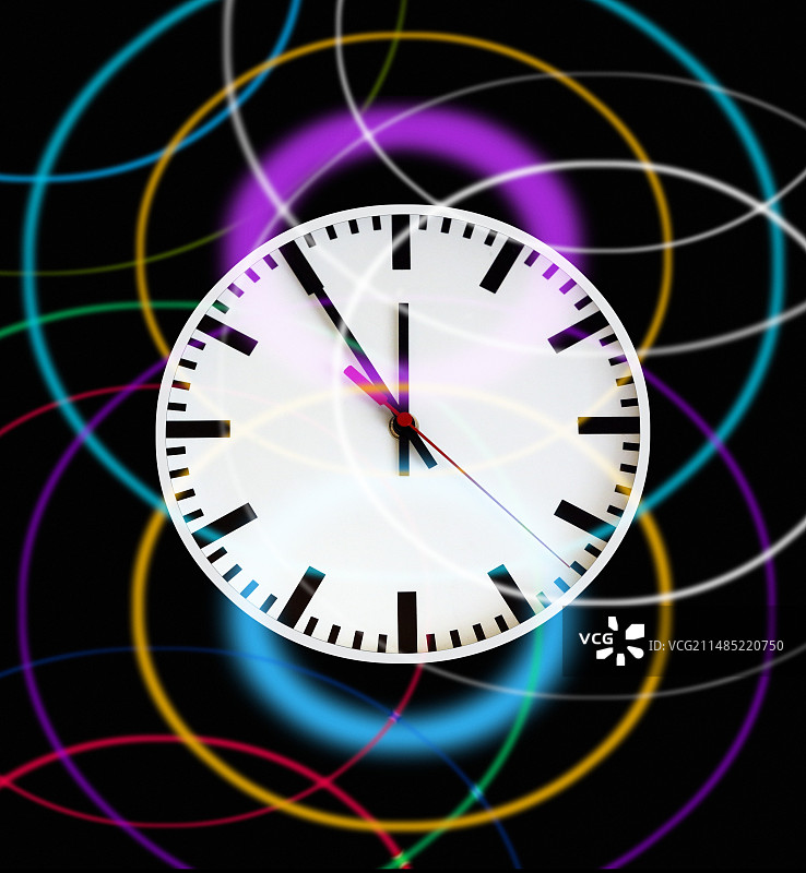 原子钟概念艺术作品图片素材