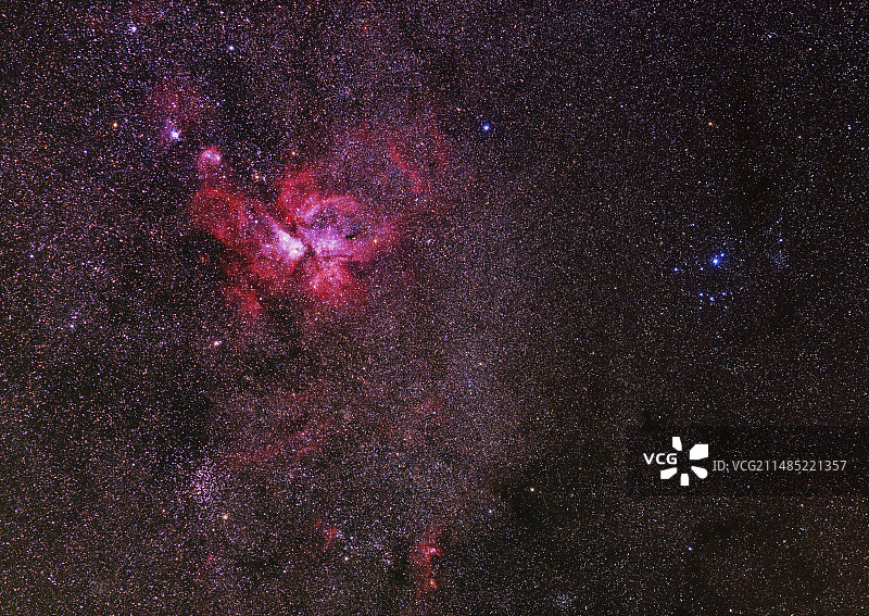 船底座星云图片素材