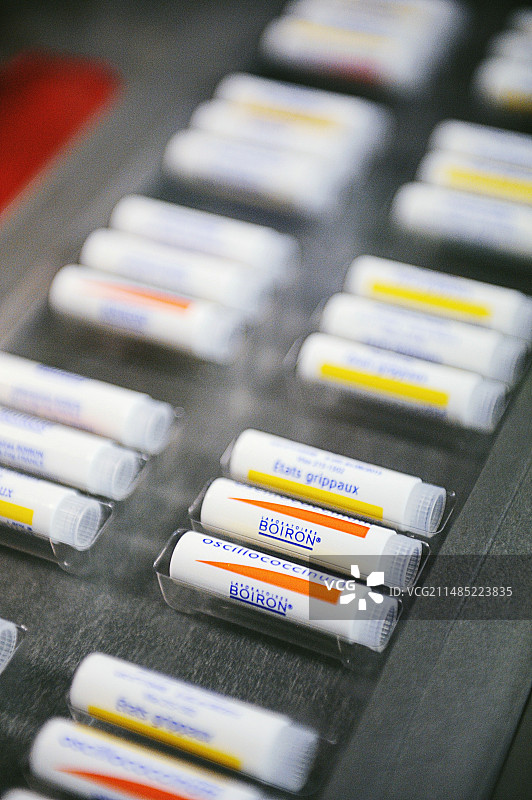 顺势疗法药物生产图片素材