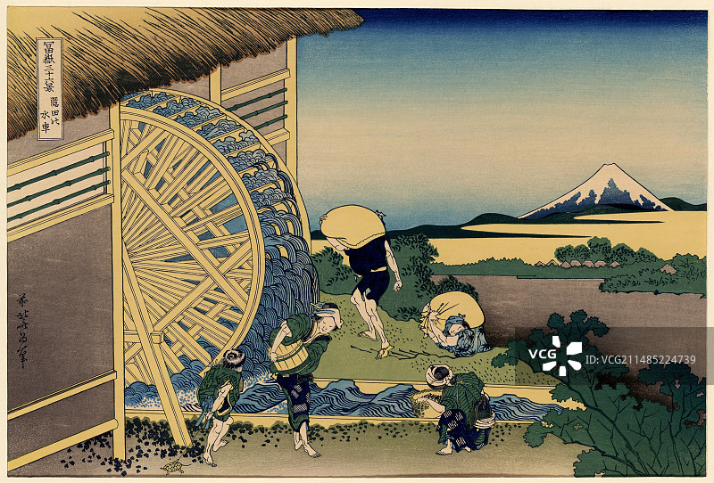 尾道的水车图片素材