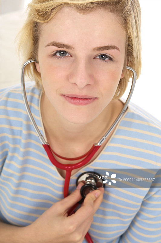 听诊器演示图片素材