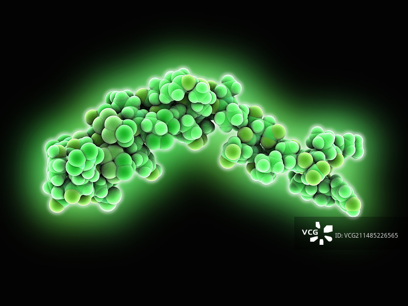 神经肽Y神经递质分子图片素材
