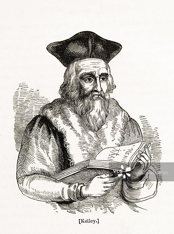 爱德华·凯利：英国占星家图片素材