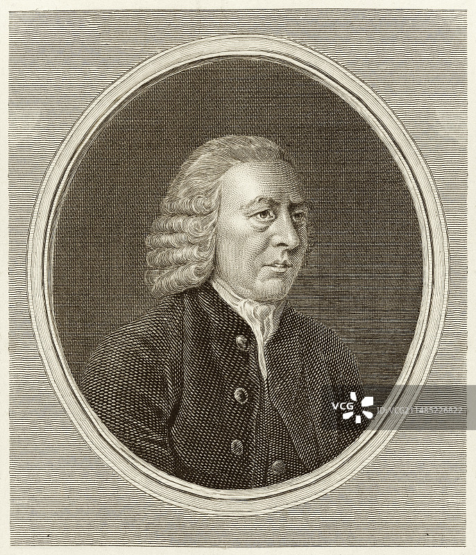 本杰明·斯蒂林弗利特，英国植物学家图片素材