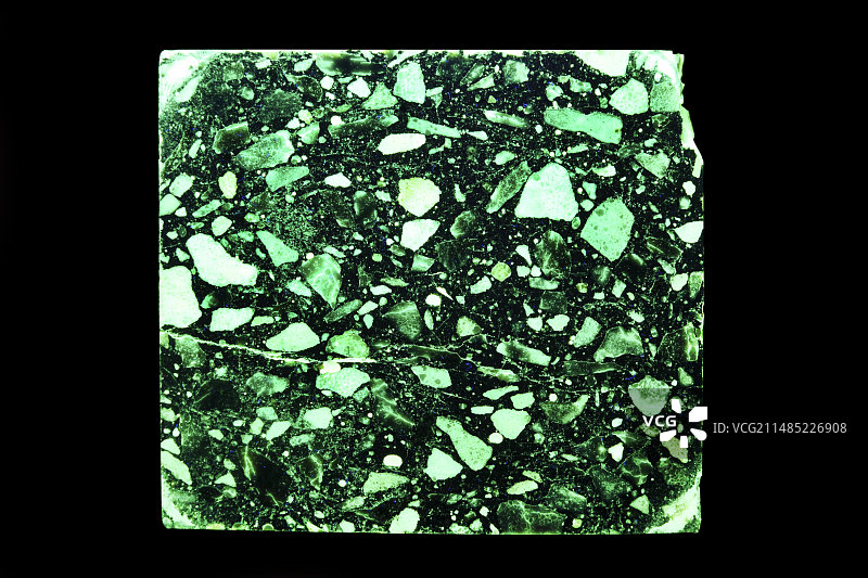 混凝土荧光显微照片图片素材