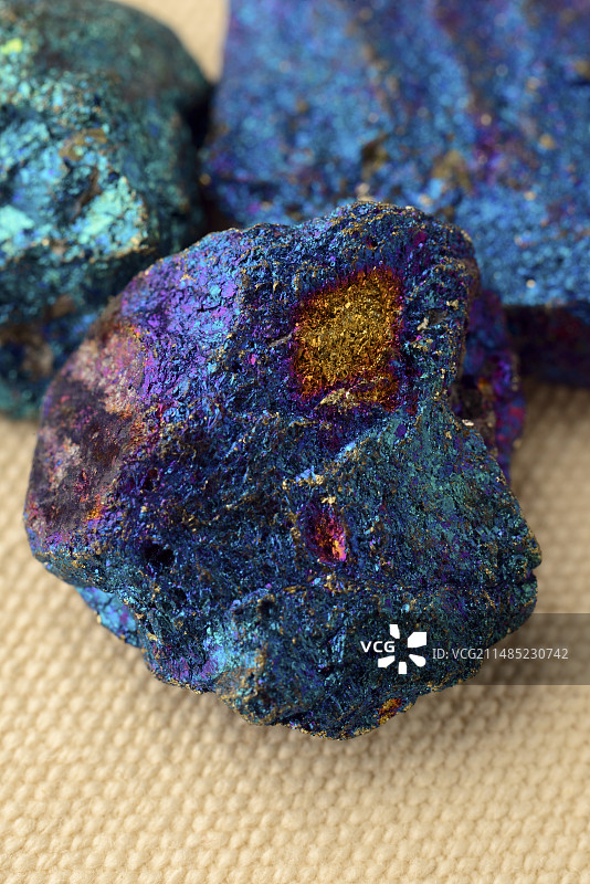 孔雀矿石图片素材