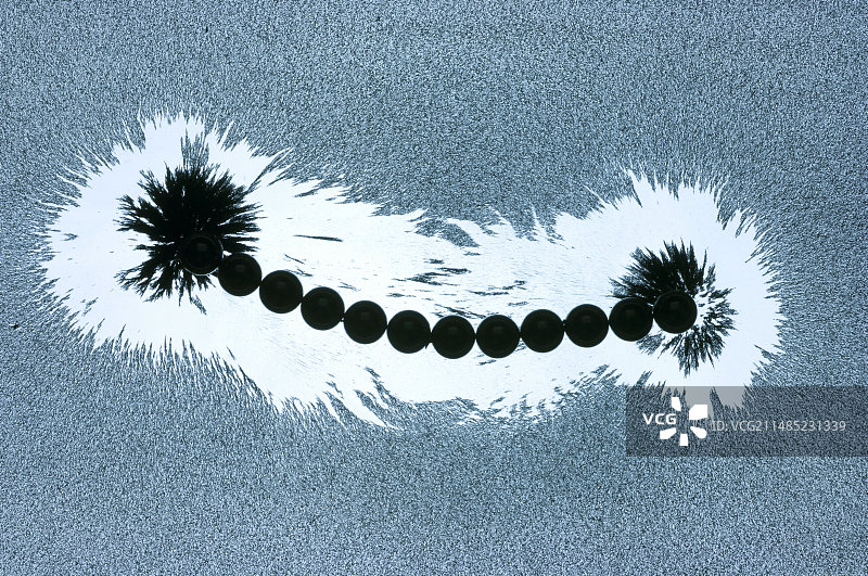 磁铁和磁场图案图片素材