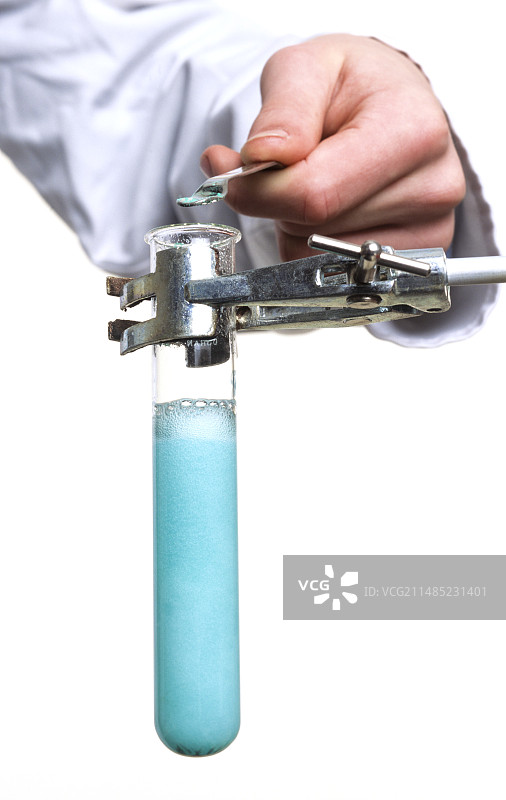 硫酸铜生产实验图片素材