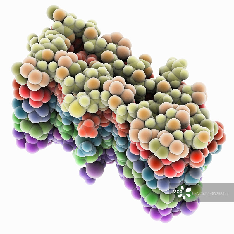 淀粉样β蛋白分子图片素材