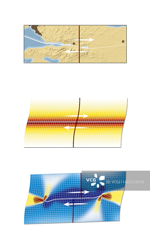 土耳其地震张力图图片素材