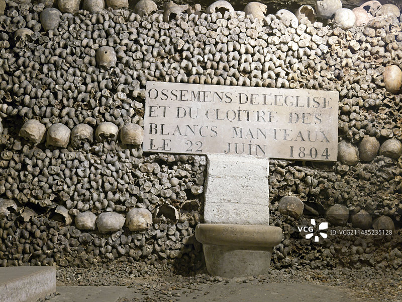 巴黎地下墓穴图片素材