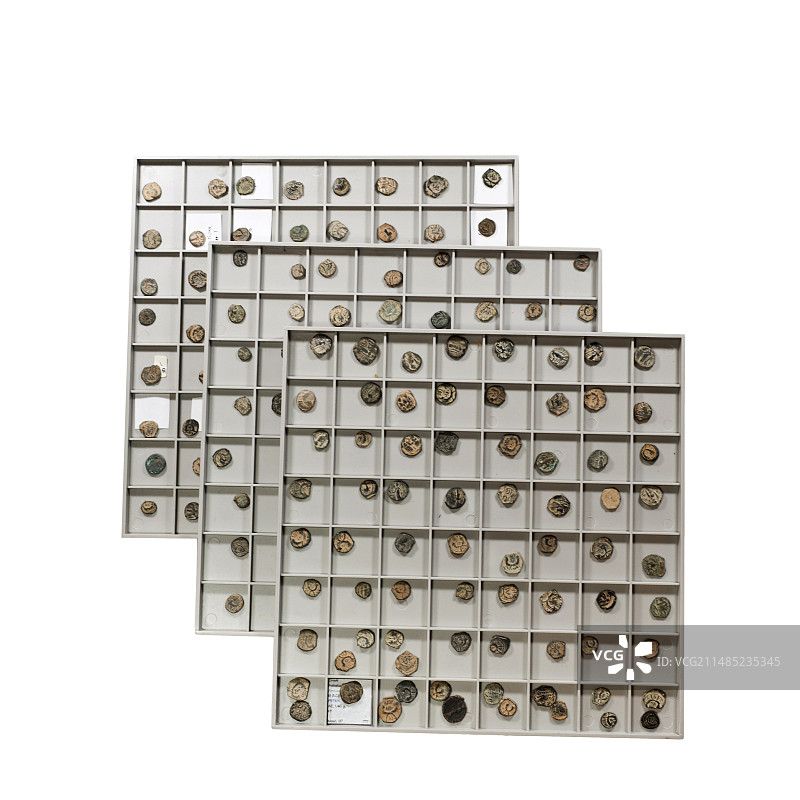 纳巴泰青铜硬币图片素材