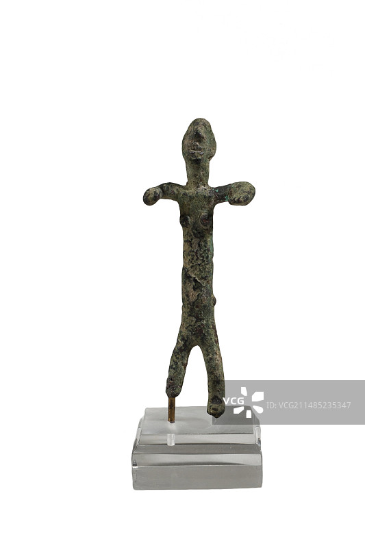 铜制女性雕像图片素材