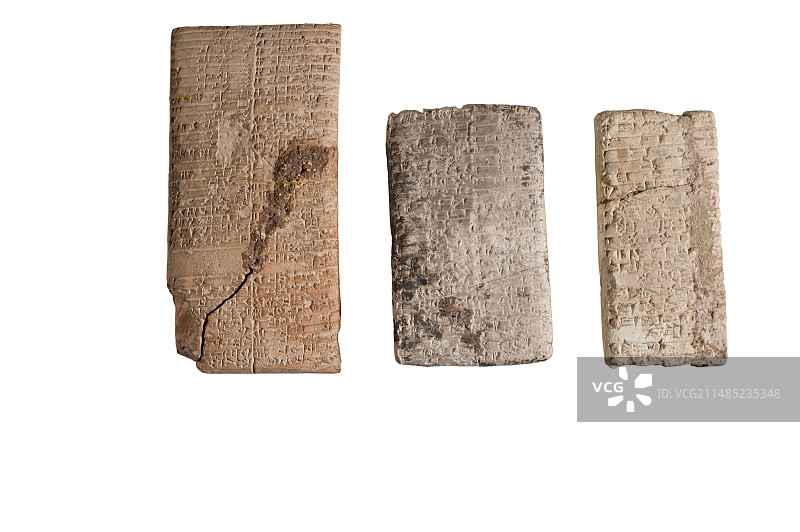 楔形文字泥板图片素材