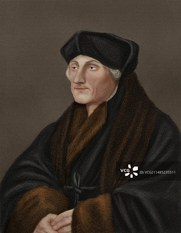 德西德里乌斯·伊拉斯谟：荷兰人文主义者图片素材