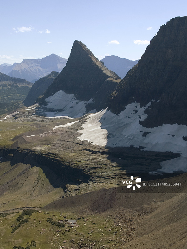 洛根冰川，2009年图片素材