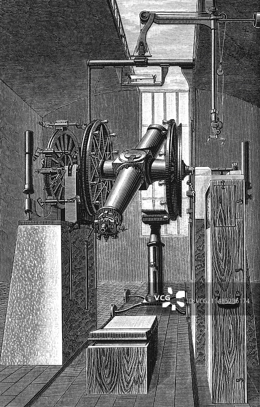 巴黎天文台子午环图片素材