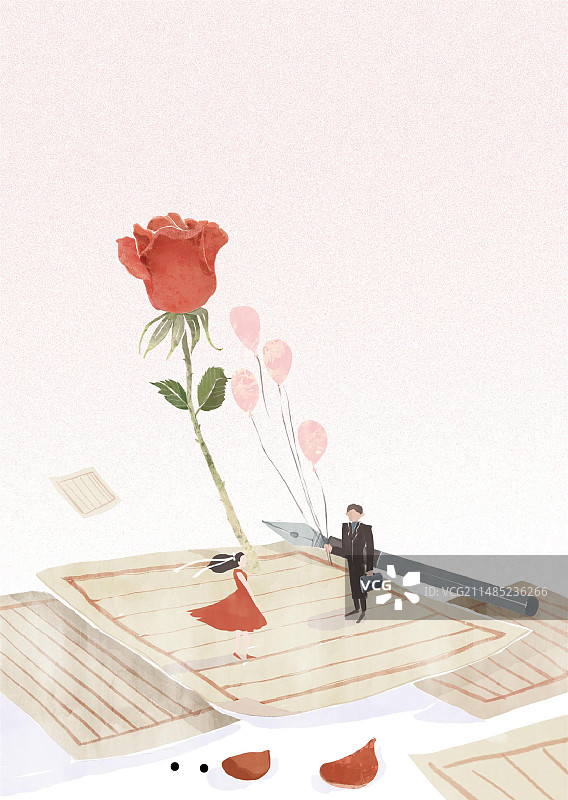 情人节玫瑰花图片素材