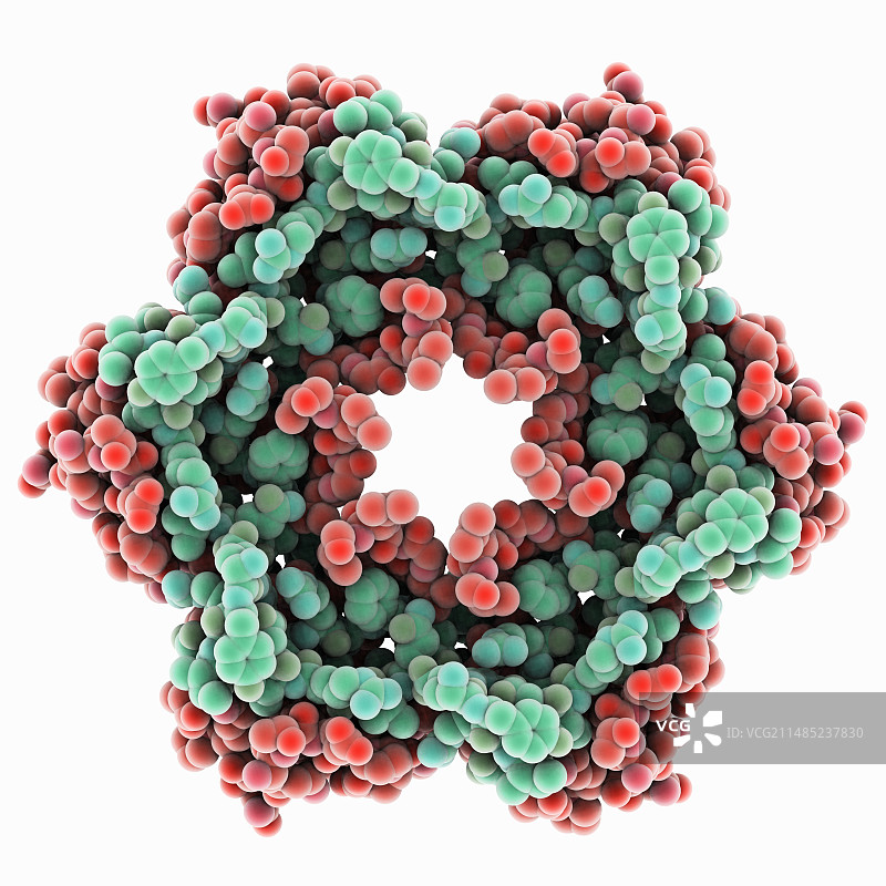 胰凝乳蛋白酶抑制剂2分子图片素材