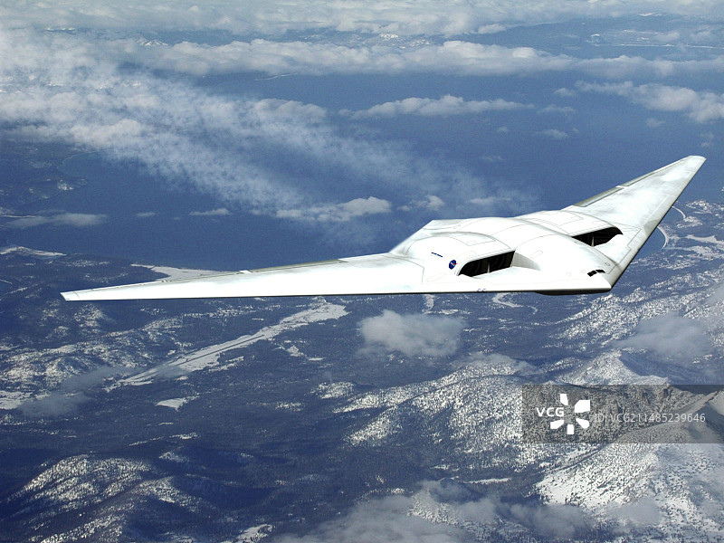 飞翼飞机艺术作品图片素材