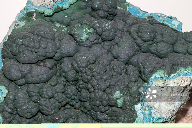 孔雀石矿物图片素材