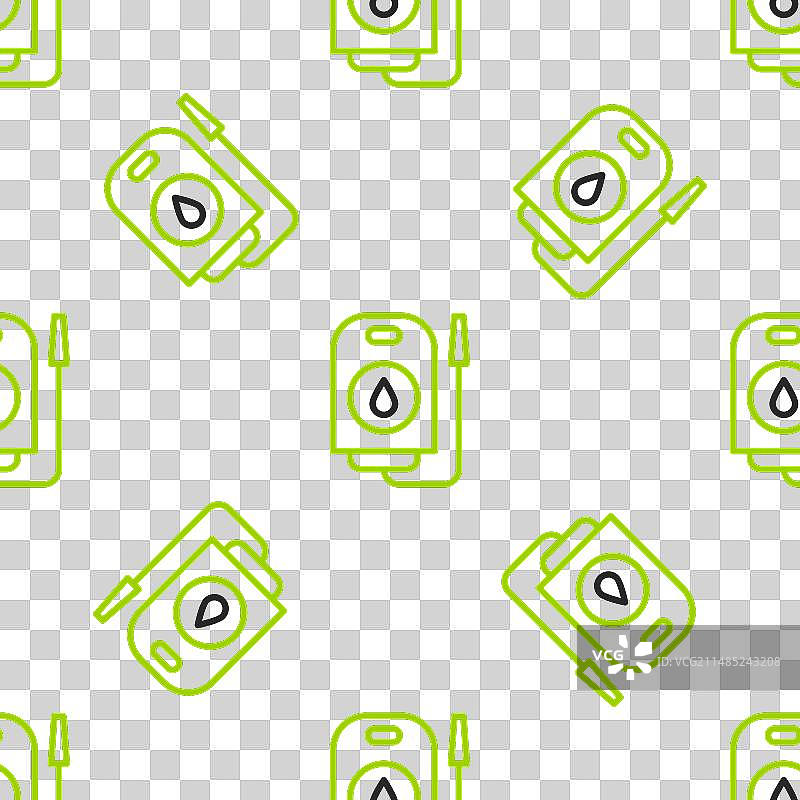 献血线性图标（无缝）图片素材