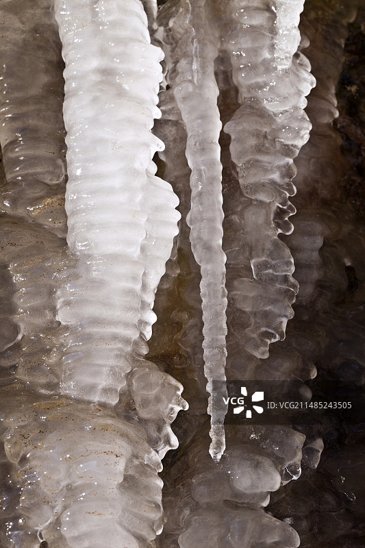 冰的形态图片素材