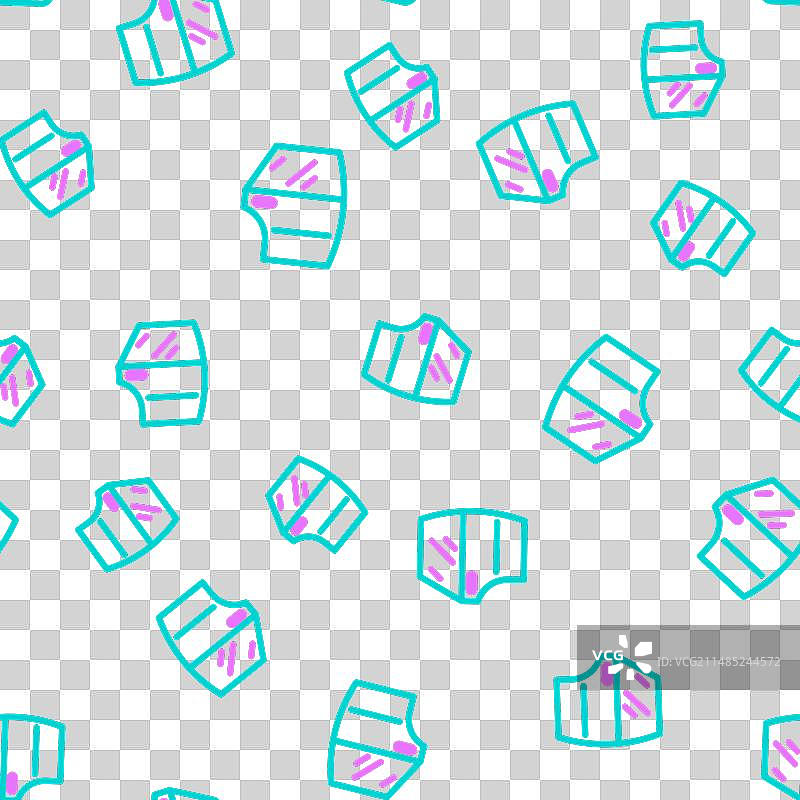 线条车门图标隔离无缝图案图片素材